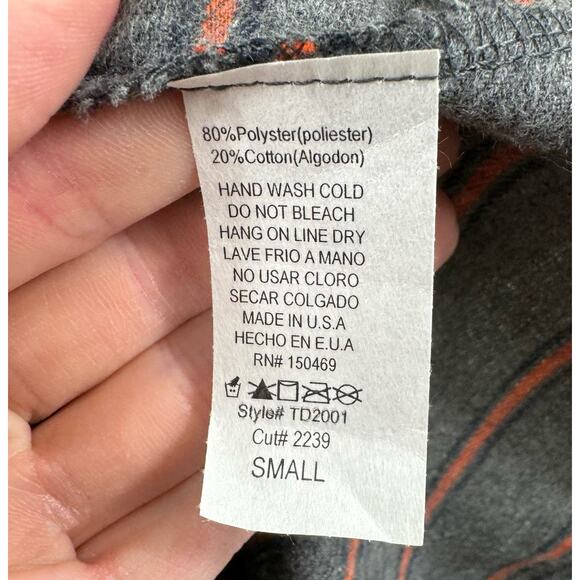 Raw Edge Boutique NWOT Striped 3/4 Bell Sleeve Round Neck Woven A-Line Dress S - Picture 9 of 9